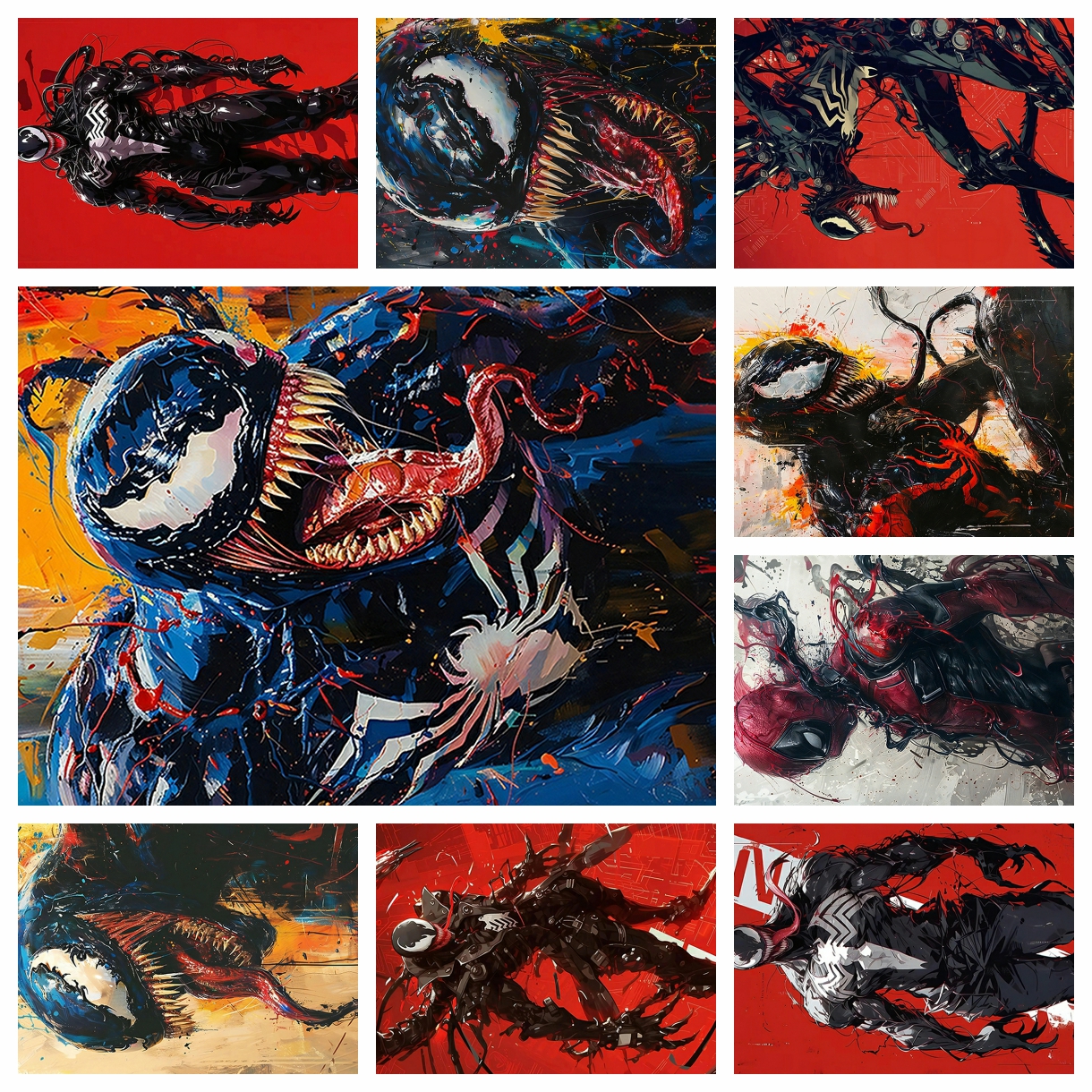 Craft Art Set - Anime Marvel venom spider-man Diamond Painting