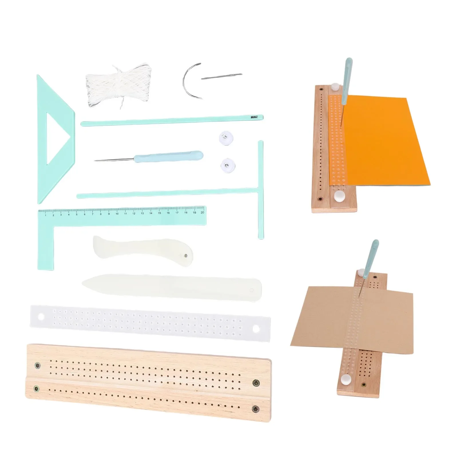 Bookbinding Supply Kit - Bookbinding Supplies Kit Multifunctional Portable Bookbinding