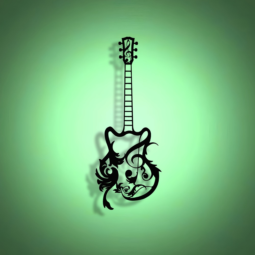 Art Craft Bar - CIFbuy Forged Metal Guitar Wall Art