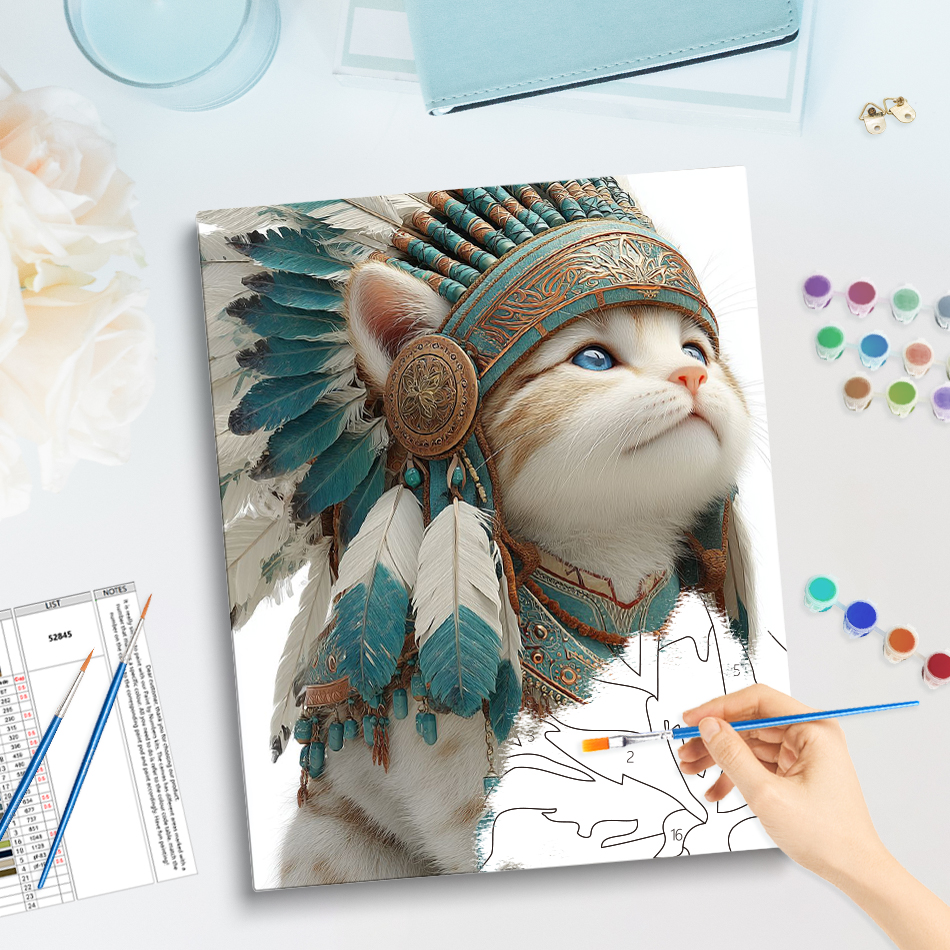 Art Craft Cat - GATYZTORY Paint By Numbers For Adults