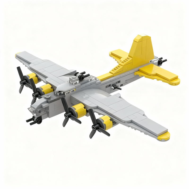 Art Craft Ideas For Christmas - 221pcs MOC B-17 Flying Fortress 1