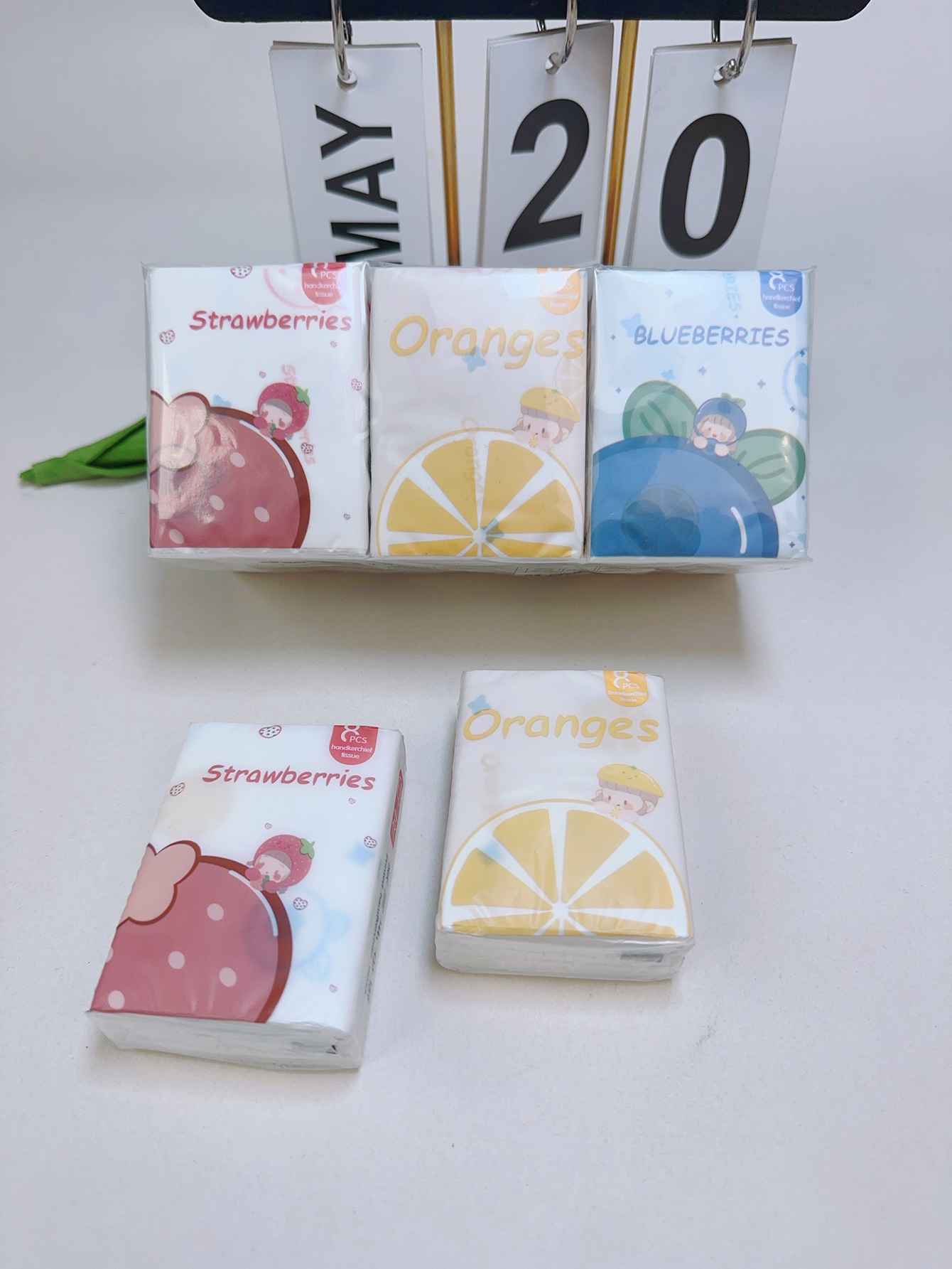 Art Craft Items - 9 pcs/pack Flower & Fruit Mini