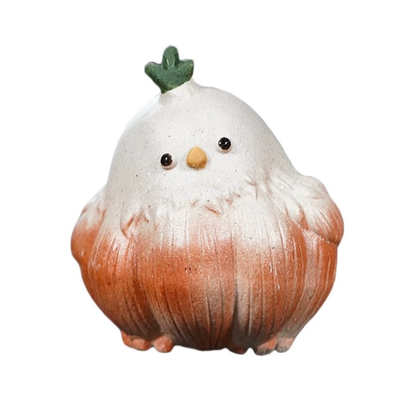 Art Craft Ideas For Christmas - Garlic Bird Tea Pet Ornament Figurines
