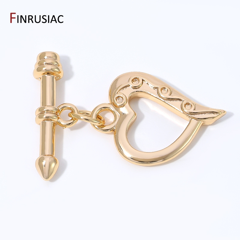 Art Craft Ideas - 14K Gold Plated Brass Heart Shape