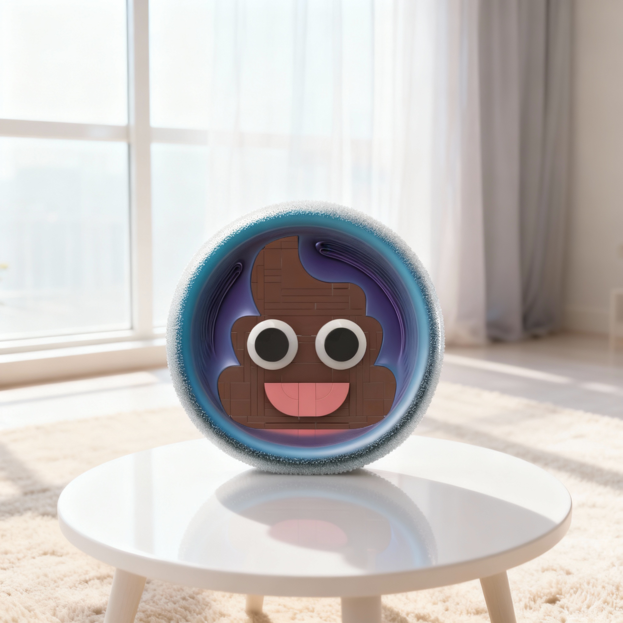 Art Craft Ideas For Christmas - 88pcs MOC Poop Emoji System Model