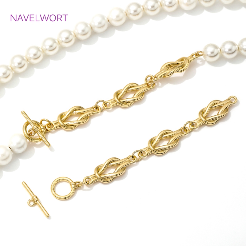 Art Craft Ideas - 18K Gold Plated OT Clasps Toggle