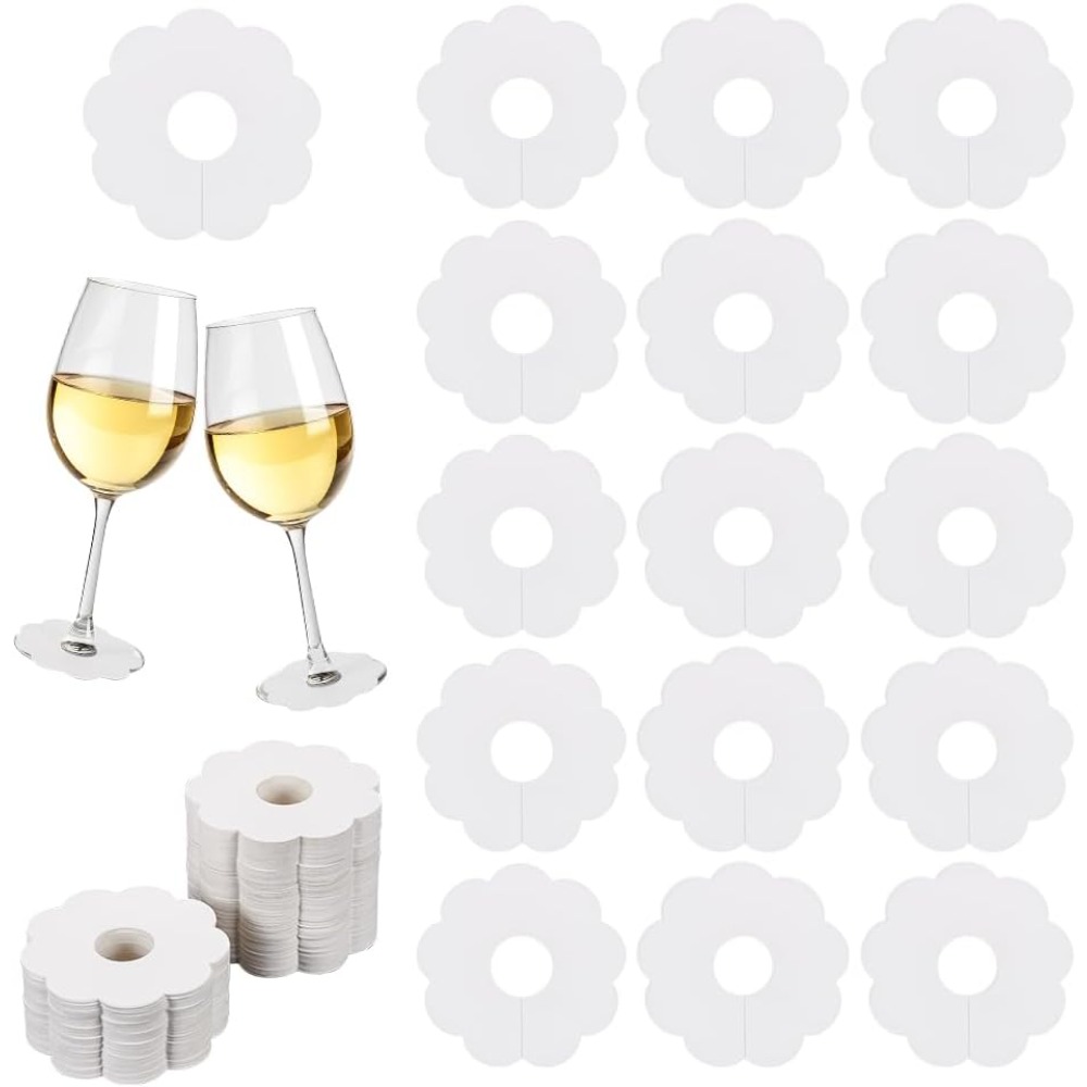 Art Craft Items - 150 Pcs Paper Wine Glass Markers