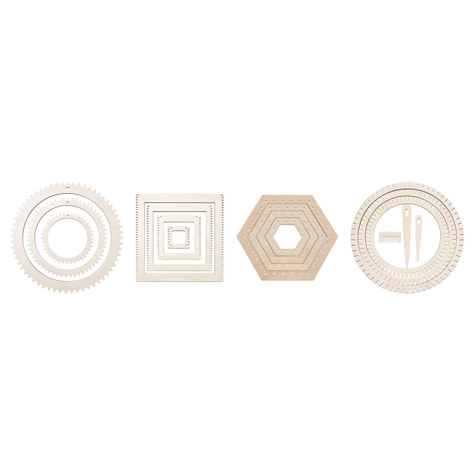 Art Craft Kids - Wooden Weaving Looms Kit DIY Craft