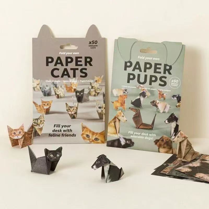 Dinosaur And Craft - Creative DIY Paper Cats 50 Sheets