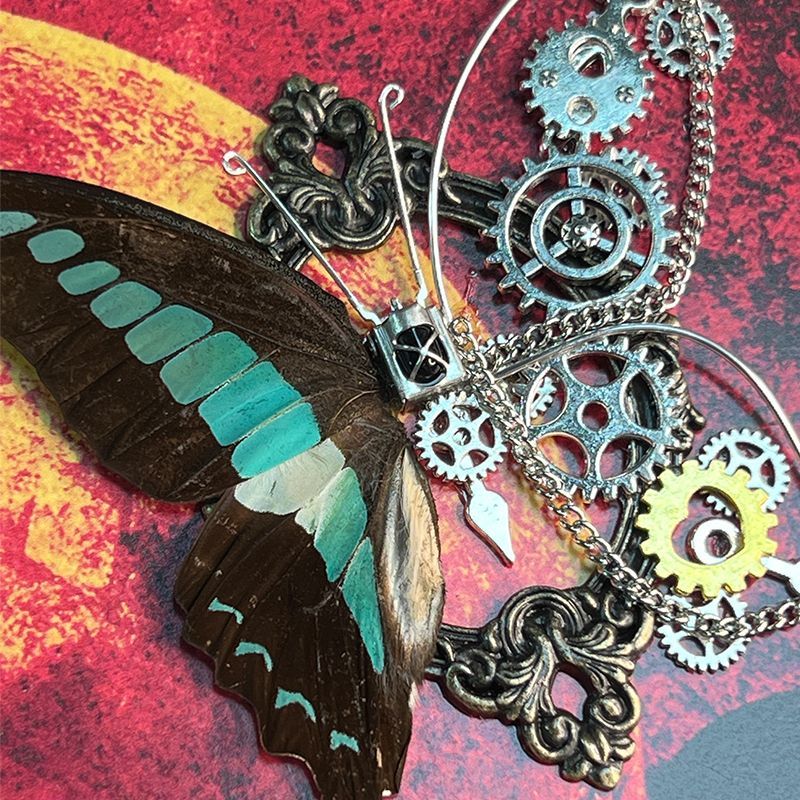 Art Craft And Cloth - Steampunk Butterfly Frame DIY Kit Real