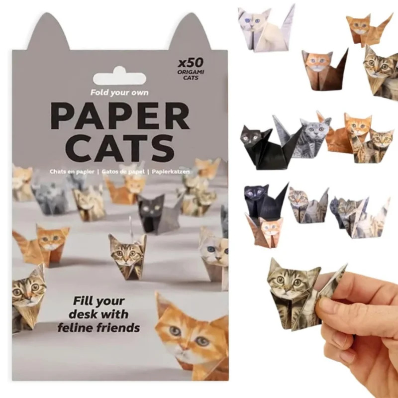 Dinosaur And Craft - 50 Sheets Creative DIY Origami Paper