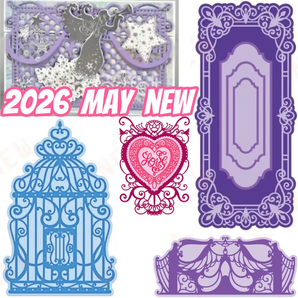 Stencil Cutting Plotter - 2026 Flourish Companion Frame Cutting Dies