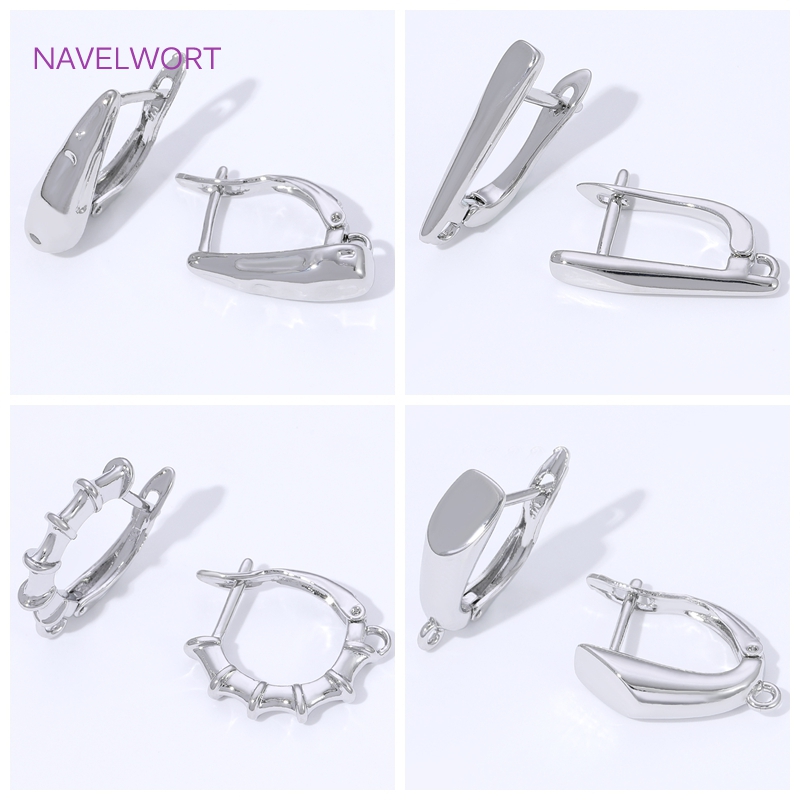 Art Craft Ideas - 18K Gold Plated Smooth Earring Hooks