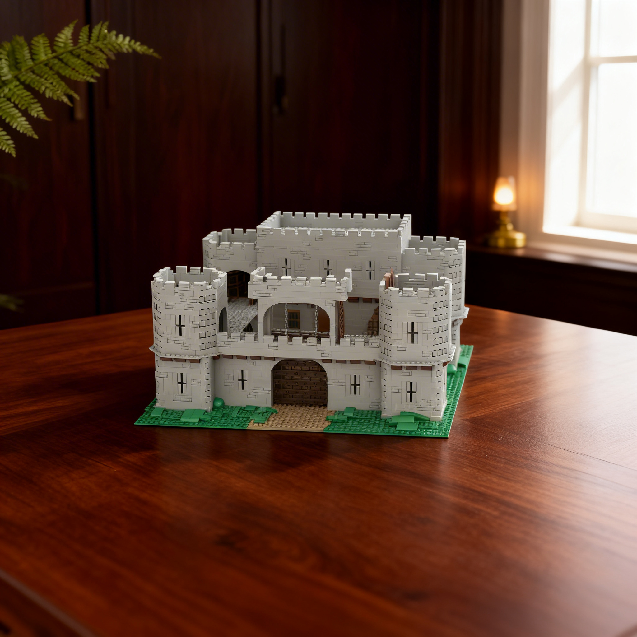 Art Craft Ideas For Christmas - 4181pcs MOC Medieval Castle Model Toy