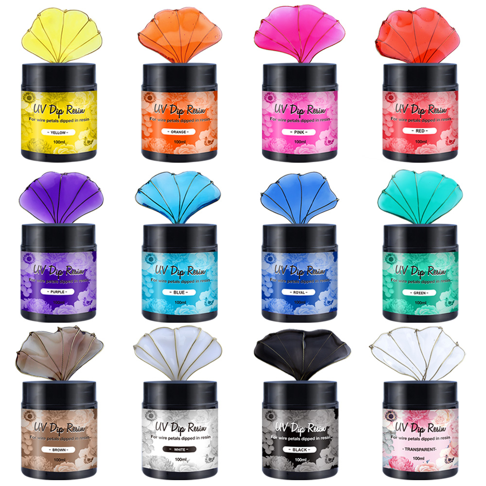 Art Craft Wire - 12 Colors UV Dipping Resin (Special