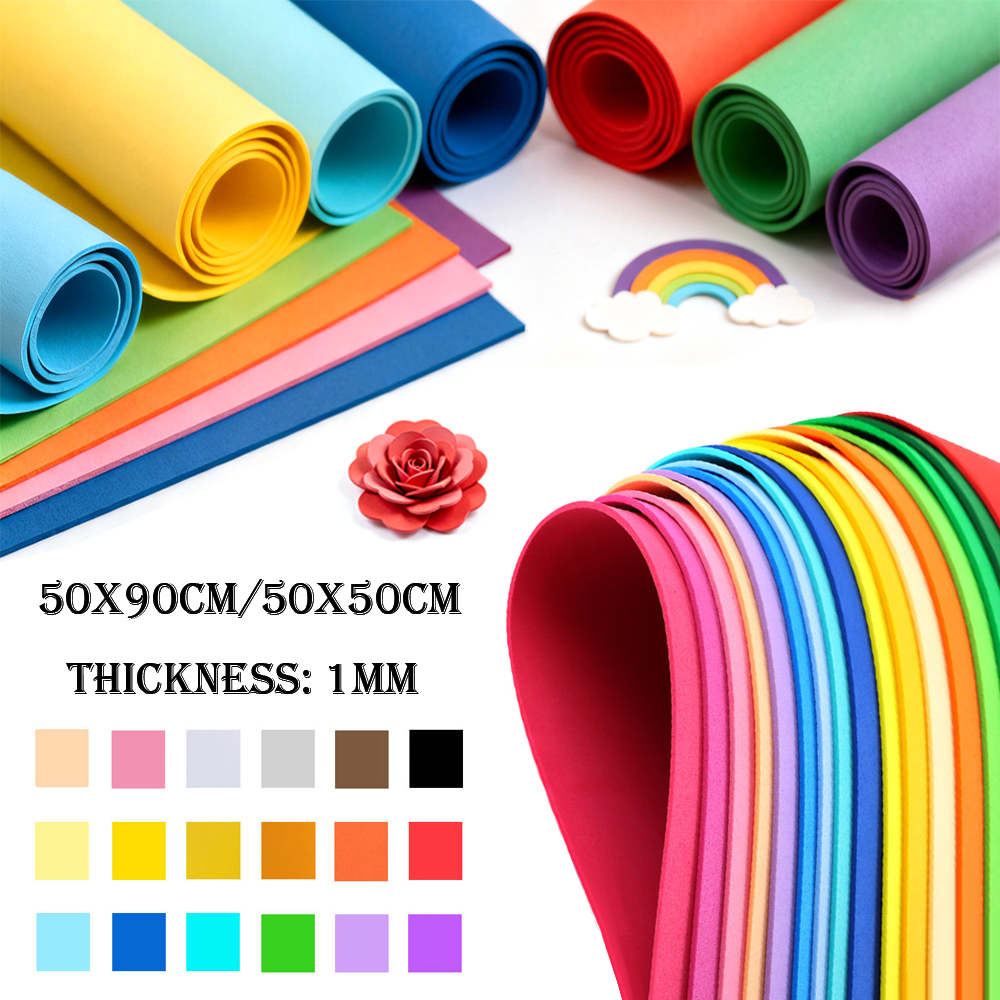 Art Craft Halloween - 1/18Pcs Colorful EVA Foam Sheets 1mm