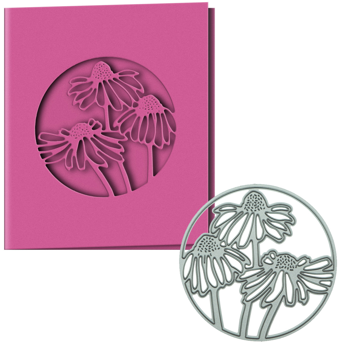Stencil Cutting Plotter - Cutting Dies Flower Daisy Pattern For