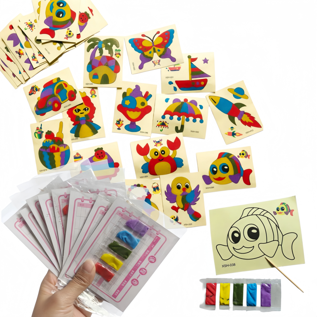 Art Craft Halloween - DIY Sand Art Kit Set -