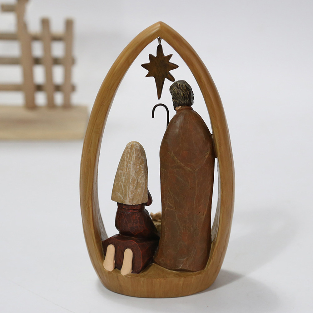 Art Craft Bar - 1Pcs Nativity Scene Christian Decoration Lightweight
