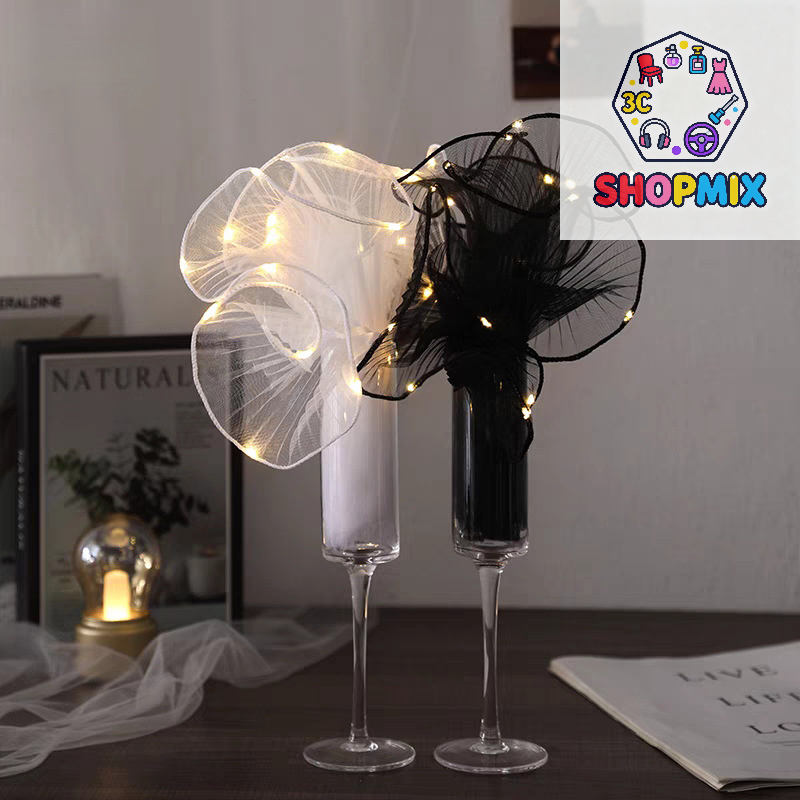 Art Craft Items - 1Pcs LED Flower Wrapping Paper With