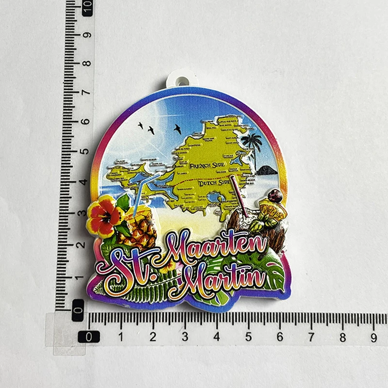 Art Craft Magnet - Saint Maarten Tourist Souvenirs Home Decor