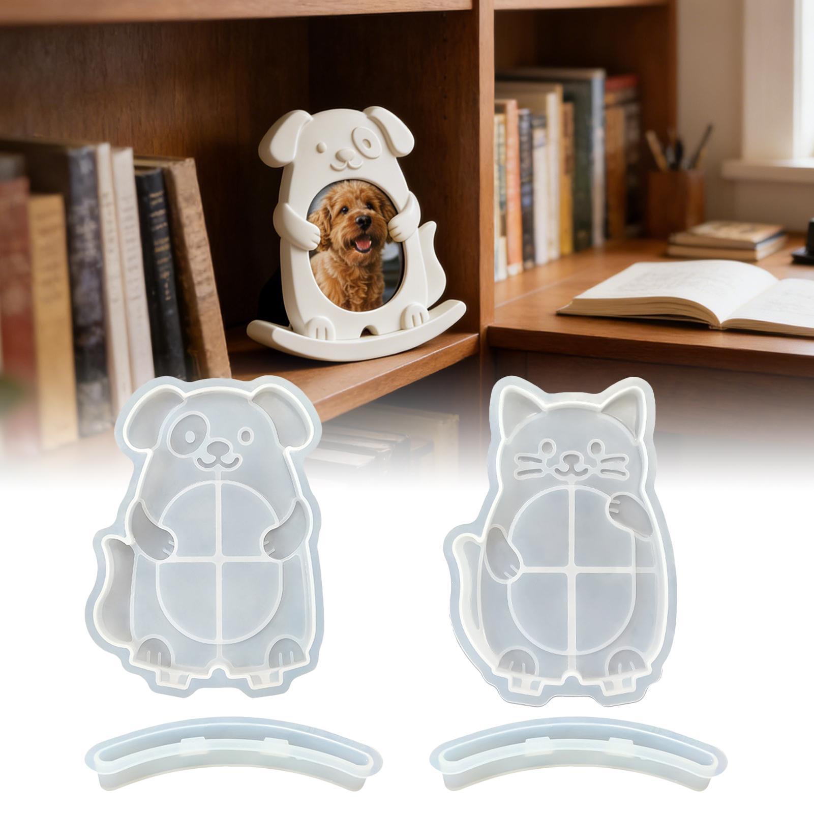 Art Craft Cat - Silicone Resin Molds Easy Release Dog