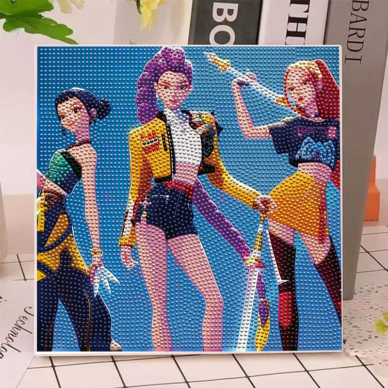Craft Art Set - Anime Hunters Gilrs Lumi Mila Zoi