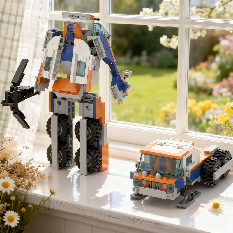 Art Craft Ideas For Christmas - 251pcs MOC Transformer- Avalanche Model Building