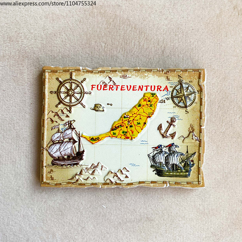 Art Craft Magnet - Fuerteventura Tourism Souvenirs Home Decor Items
