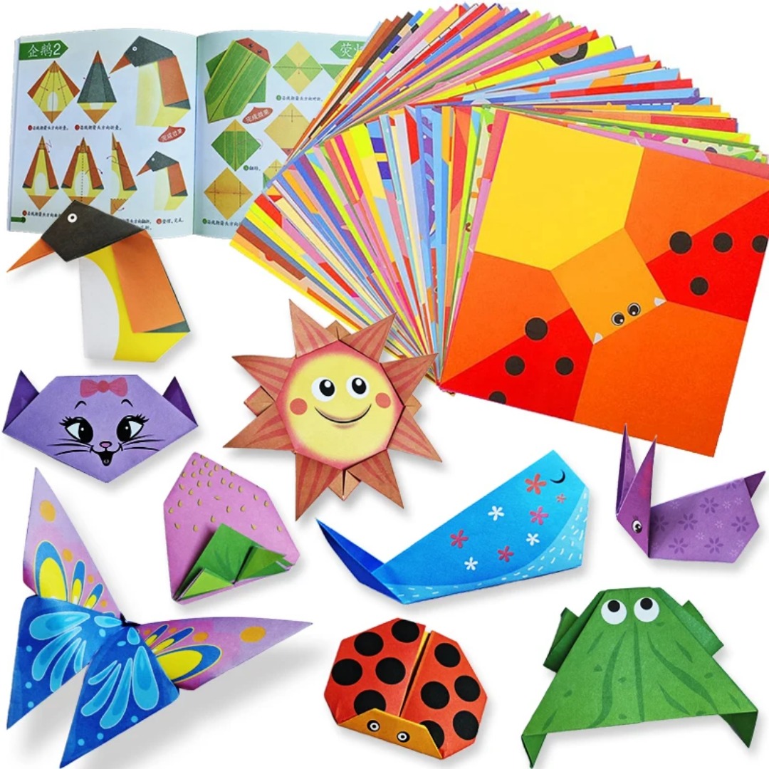 Art Craft 6 Year Old - New Origami Kit 30 Sheets Origami
