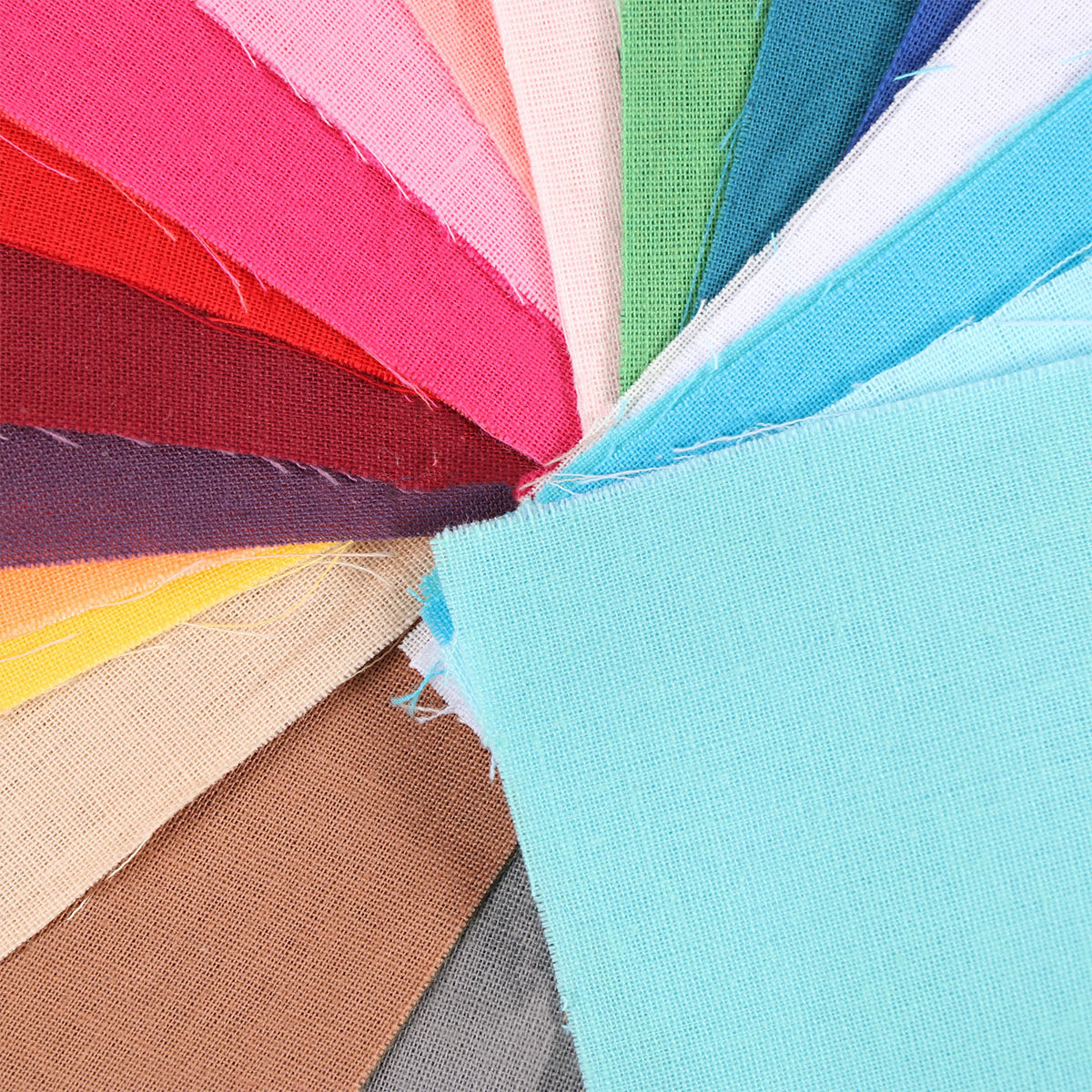 Art Craft And Cloth - 50Pcs Pure Cotton Embroidered Cloth Sheets