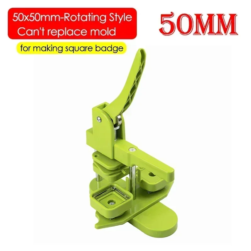 Art Craft Magnet - Rotating Style Square Badge Button Maker