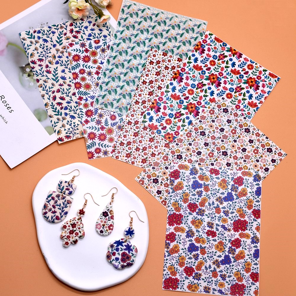 Art Craft Items - SNASAN DIY Sumptuous Flower Watercolor Transfer