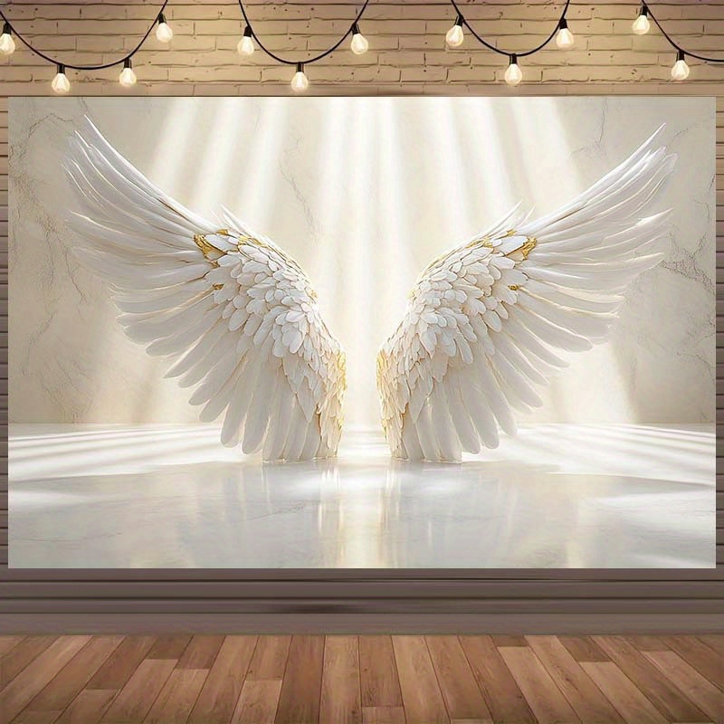Art Craft Movement - 1 Elegant angel wing wall art