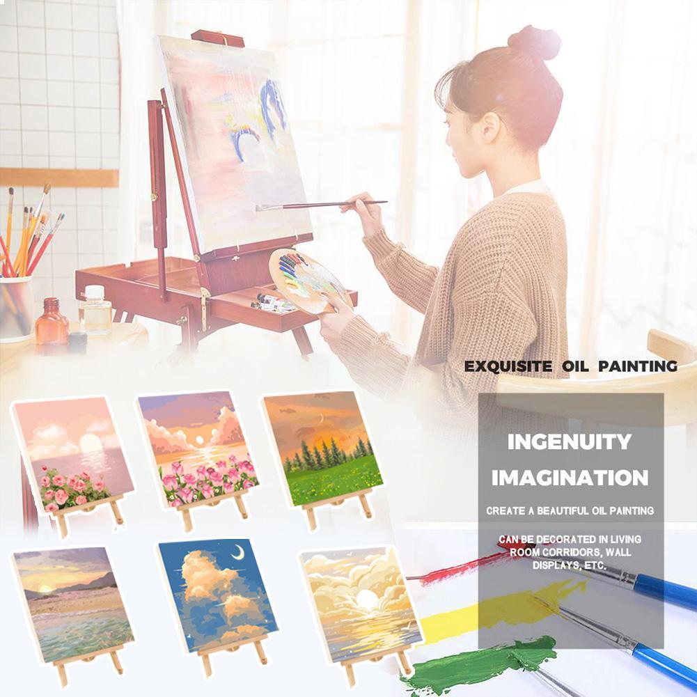 Art Craft And Cloth - DIY Paint by Numbers Kit for