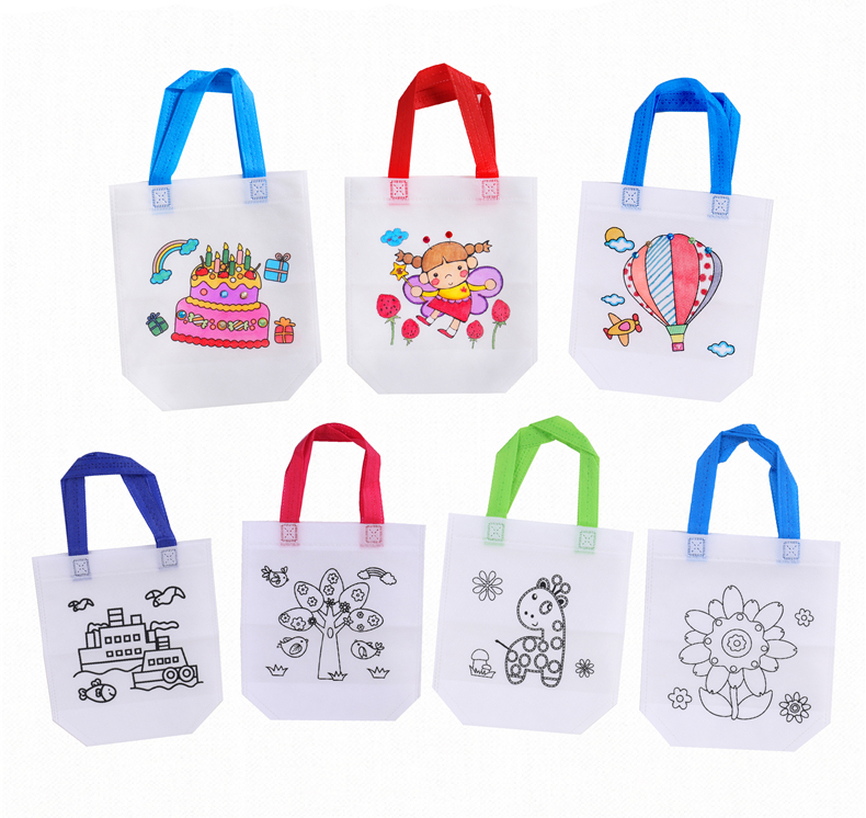 Art Craft Notebook - DIY Drawing Bag Graffiti Bag Handmade