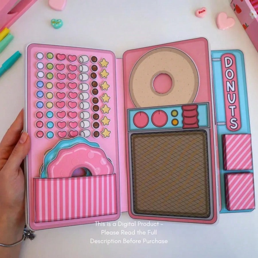 Donut Shop Pretend Play Kit, D - Art Craft 6 Year Old recension och pris