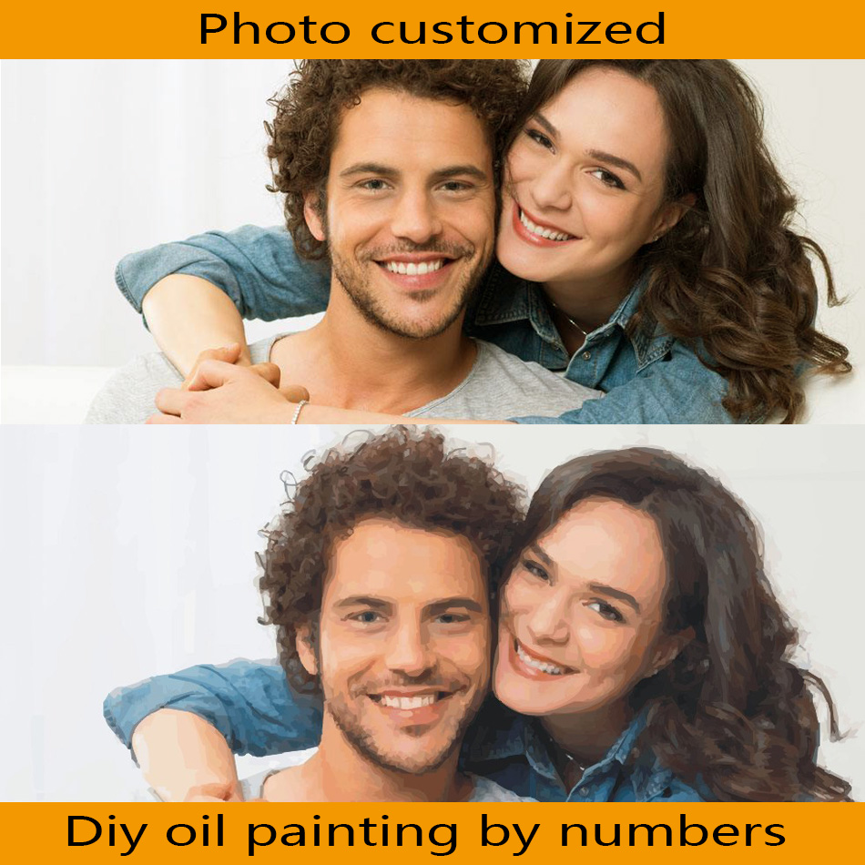 Photo Custom Painting By Numbe - Art Craft Picture recension och pris