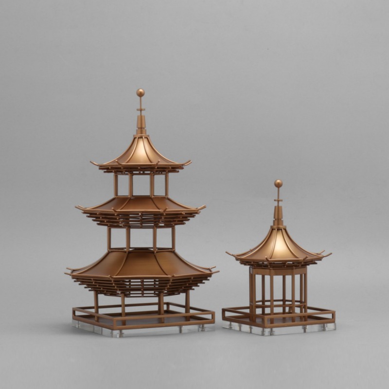 Modern Chinese Metal Ornament  - Art Craft Bar recension och pris
