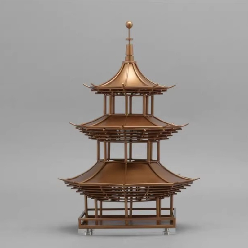 Modern Chinese Metal Ornament  - Art Craft Bar recension och pris