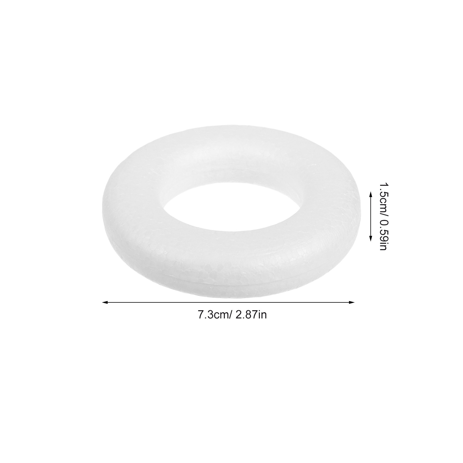 25Pcs White Polystyrene Wreath - Art Craft Kids recension och pris