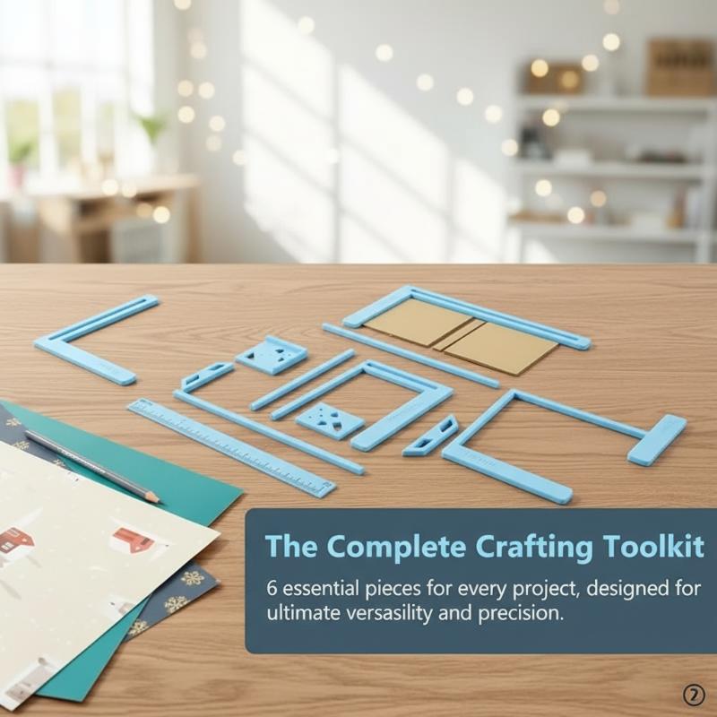 6Pcs Scrapbooking Bookbinding  - Bookbinding Supply Kit recension och pris