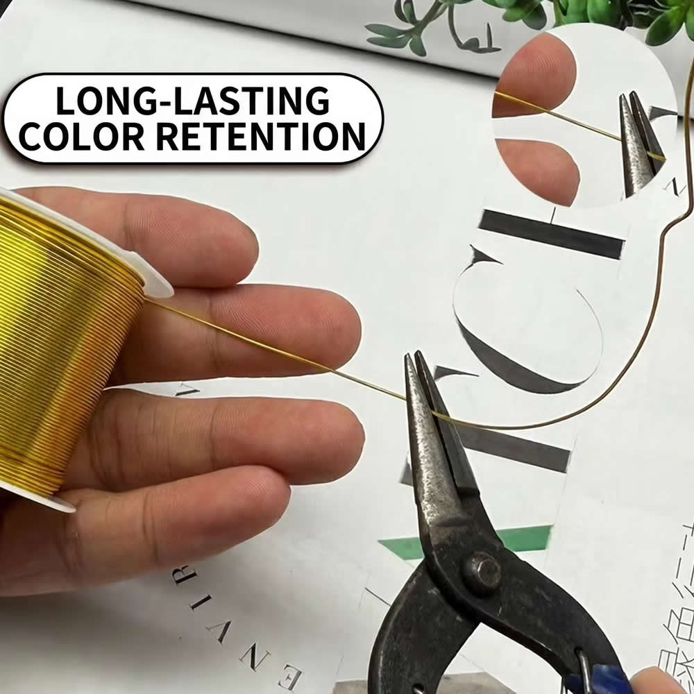 Fadeless Anti Tarnish Bendable - Art Craft Wire recension och pris
