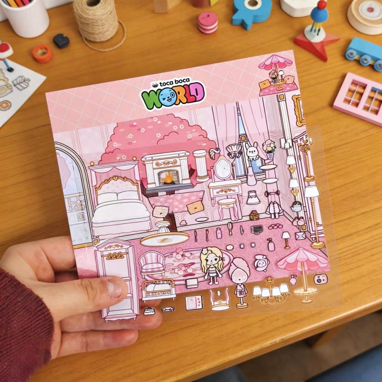 Pink Sakura Tree Hotel Room DI - Art Craft 6 Year Old recension och pris
