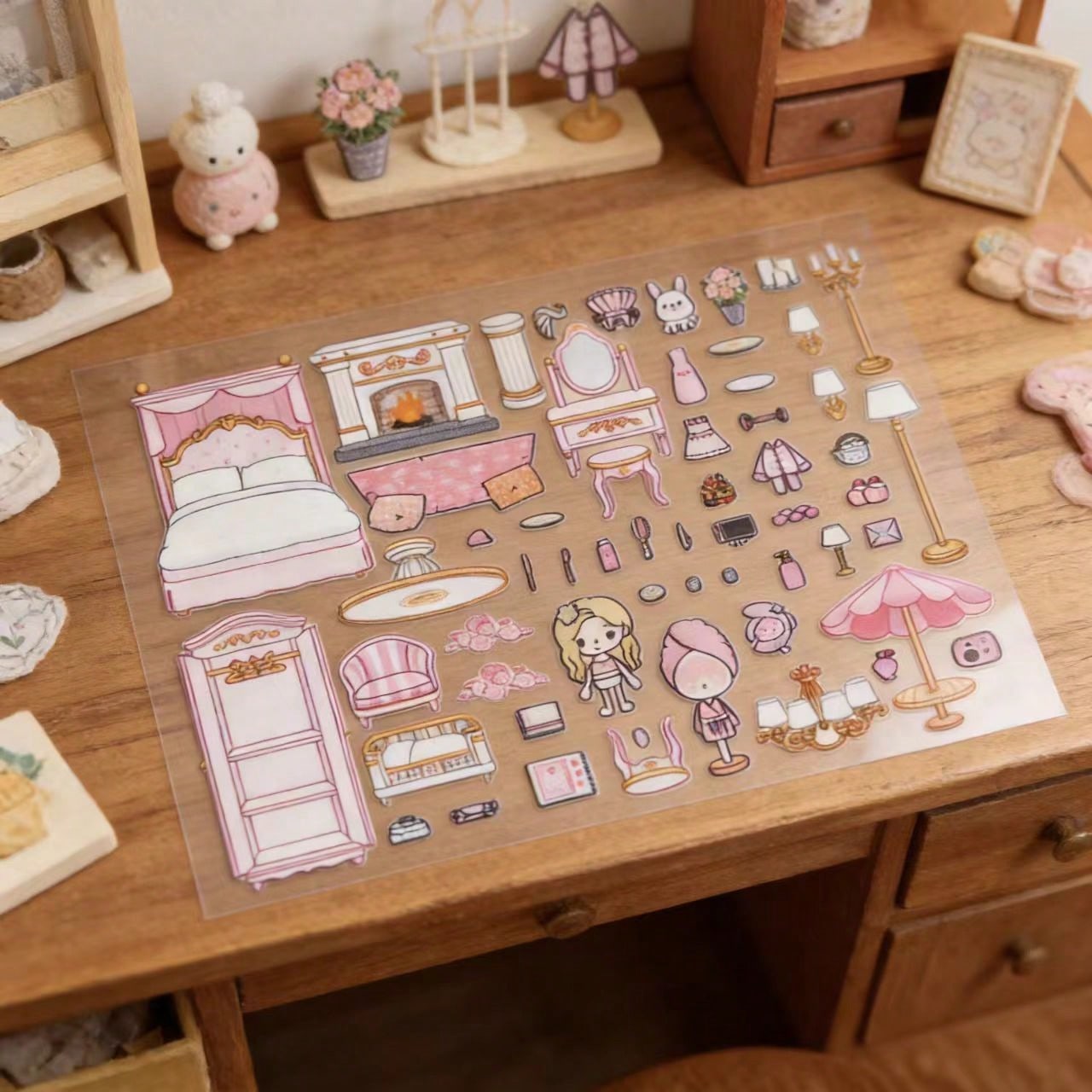 Pink Sakura Tree Hotel Room DI - Art Craft 6 Year Old recension och pris