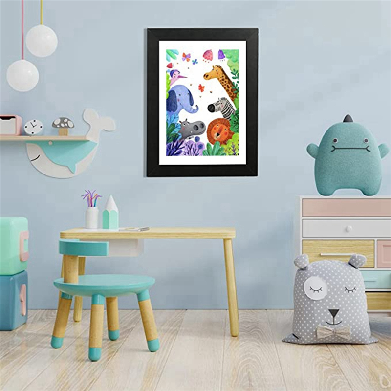 HHO-Art Wood Frame Wooden Pict - Art Craft Magnet recension och pris