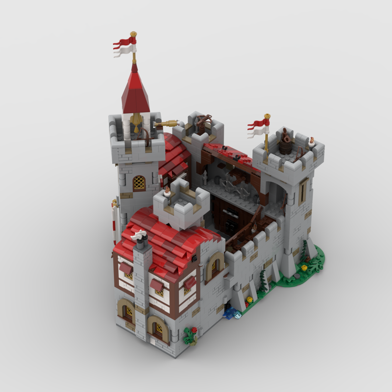 2580pcs MOC River Castle Royal - Art Craft Ideas For Christmas recension och pris