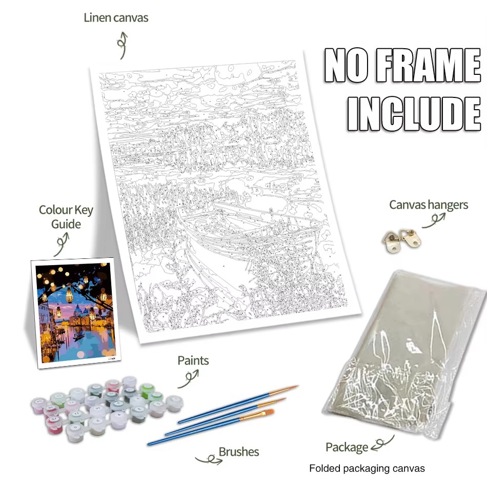 GATYZTORY Classic Painting By  - Art Craft Picture recension och pris