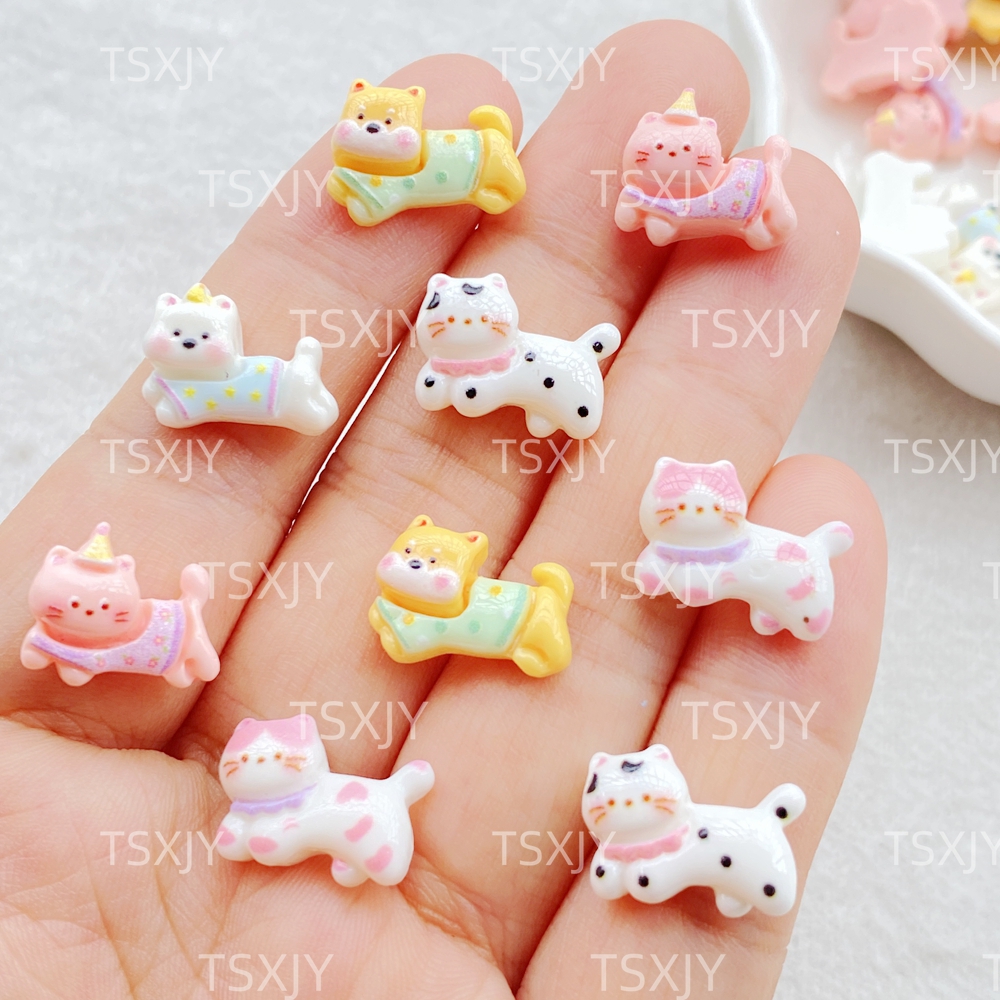 20Pcs Mixed Nail Art Resin Min - Art Craft Cat recension och pris