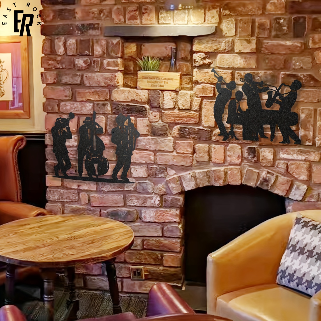 Metal Musician Silhouette Wall - Art Craft Bar recension och pris